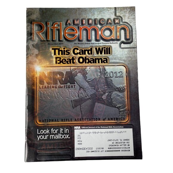 American Rifleman NRA Magazine December 2011 Vol 159 No 12 u National Rifle Asso - Picture 1 of 12
